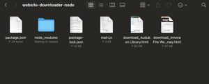 viewing files in a file browser